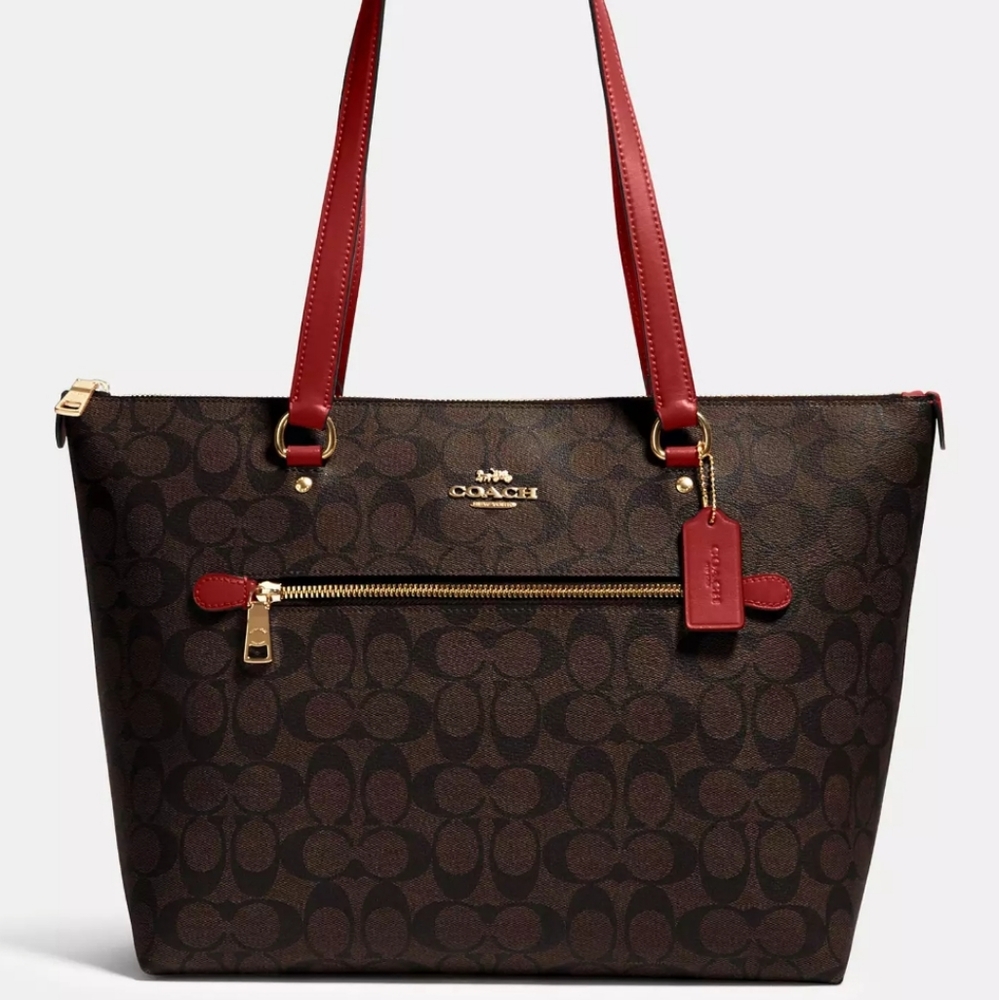 Coach Gallery Tote Bag in Signature Canvas